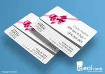 Cartão Vale Presente - PVC Laminado - 0,76mm - 4x0 Cores