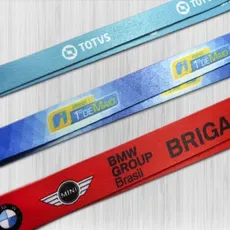 Cordão Digital Para Crachá - Acessórios em PVC personalizado, Ideal Cards Joinville