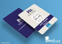 Crachá de Identificação - PVC Laminado - 0,76mm - 4x4 Cores