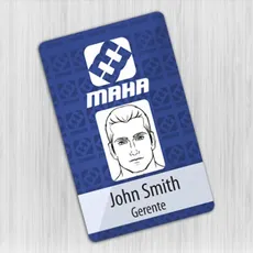 Crachás - Identificação em PVC personalizado, Ideal Cards Joinville